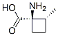 시클로부탄카르복실산,1-아미노-2-메틸-,(1R,2R)-(9CI) 구조식 이미지