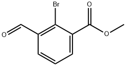 Methyl 2-broMo-3-forMylbenzoate Structure