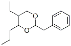 2-벤질-5-에틸-4-프로필-1,3-디옥산 구조식 이미지