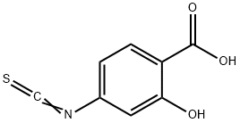 2-HYDROXY-4-ISOTHIOCYANATOBENZOIC ACID Structure