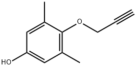 Phenol, 3,5-dimethyl-4-(2-propynyloxy)- (9CI) Structure