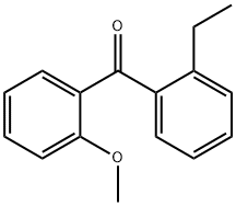 2-ETHYL-2'-METHOXYBENZOPHENONE Structure