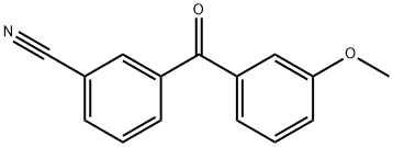 3-CYANO-3'-METHOXYBENZOPHENONE Structure