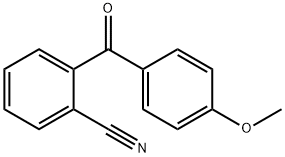 2-CYANO-4'-METHOXYBENZOPHENONE Structure