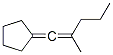 Cyclopentane, (2-methyl-1-pentenylidene)- (9CI) Structure