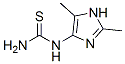 Thiourea,  (2,5-dimethyl-1H-imidazol-4-yl)-  (9CI) Structure