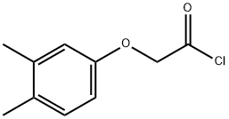 (3,4-dimethylphenoxy)acetyl chloride Structure