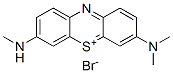 3-(dimethylamino)-7-(methylamino)phenothiazin-5-ium bromide  Structure