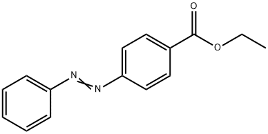 4-(Phenylazo)benzoic acid ethyl ester Structure
