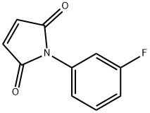 1-(3-플루오로페닐)-1H-피롤-2,5-디온 구조식 이미지