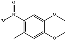 4,5-DIMETHOXY-2-NITROTOLUENE Structure