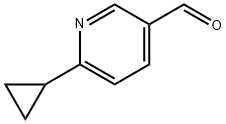 3-Pyridinecarboxaldehyde, 6-cyclopropyl- (9CI) Structure