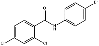 N-(4-bromophenyl)-2,4-dichlorobenzamide 구조식 이미지