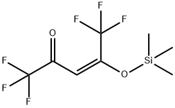 2-TRIMETHYLSILOXY-1,1,1,5,5,5-HEXAFLUOROPENT-2-ENE-4-ONE Structure