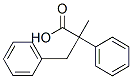 2-methyl-2,3-diphenyl-propanoic acid 구조식 이미지