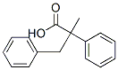 2-methyl-2,3-diphenyl-propanoic acid Structure