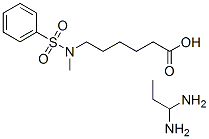 헥산산,6-[메틸(페닐술포닐)아미노]-,화합물.N,N-디메틸-1,3-프로판디아민함유 구조식 이미지
