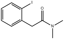 Benzeneacetamide, 2-iodo-N,N-dimethyl- 구조식 이미지