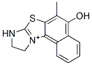 8H-Imidazo[2,1-b]naphtho[1,2-d]thiazol-11-ium,  9,10-dihydro-5-hydroxy-6-methyl-  (9CI) Structure