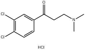 1-(3,4-DICHLOROPHENYL)-3-DIMETHYLAMINO-1-PROPANONE HCL Structure