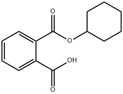 MONOCYCLOHEXYLPHTHALATE 구조식 이미지