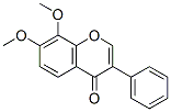 7,8-Dimethoxy isoflavone  Structure