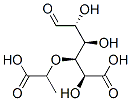 4-O-(1-carboxyethyl)glucuronic acid Structure