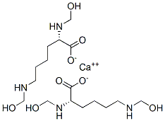 칼슘비스[N2,N6-비스(하이드록시메틸)-L-리시네이트] 구조식 이미지