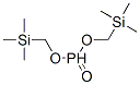 Phosphonic acid bis(trimethylsilylmethyl) ester Structure