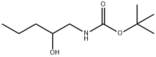 Carbamic acid, (2-hydroxypentyl)-, 1,1-dimethylethyl ester (9CI) Structure