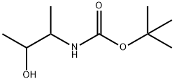 Carbamic acid, (2-hydroxy-1-methylpropyl)-, 1,1-dimethylethyl ester (9CI) 구조식 이미지