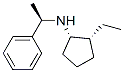 Benzenemethanamine, N-(2-ethylcyclopentyl)-alpha-methyl-, [1R-[1alpha(R*),2alpha]]- (9CI) Structure