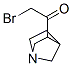 Ethanone, 1-(1-azabicyclo[2.2.1]hept-3-yl)-2-bromo-, exo- (9CI) Structure