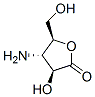 D-Arabinonic acid, 3-amino-3-deoxy-, gamma-lactone (9CI) Structure