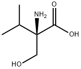 DL-2-ISOPROPYLSERINE 구조식 이미지