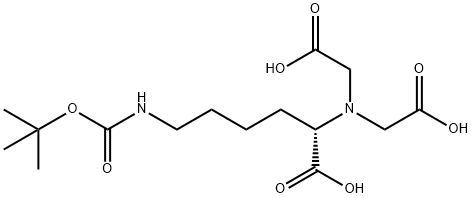 N2,N2-Bis(carboxyMethyl) N6-Boc-L-lysine 구조식 이미지