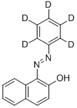 1-PHENYL-D5-AZO-2-NAPHTHOL Structure