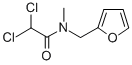 2,2-Dichloro-N-(2-furanylmethyl)-N-methylacetamide Structure