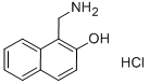 1-AMINOMETHYL-NAPHTHALEN-2-OL HCL Structure