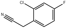 3-CHLORO-4-FLUOROPHENYLACETONITRILE 구조식 이미지