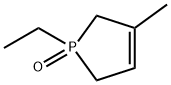 1H-Phosphole, 1-ethyl-2,5-dihydro-3-methyl-, 1-oxide Structure