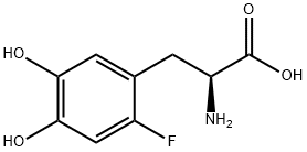 CAINDEXNAME:L-티로신,2-FLUORO-5-HYDROXY- 구조식 이미지