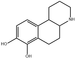 Benzo[f]quinoline-7,8-diol, 1,2,3,4,4a,5,6,10b-octahydro- (9CI) Structure