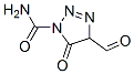 1H-1,2,3-Triazole-1-carboxamide, 4-formyl-4,5-dihydro-5-oxo- (9CI) Structure