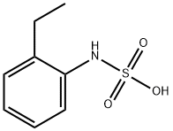 Sulfamic acid, (2-ethylphenyl)- (9CI) Structure