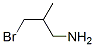 1-Propanamine,  3-bromo-2-methyl- Structure