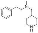 N-METHYL-N-(2-PHENYLETHYL)-4-PIPERIDINEMETHANAMINE Structure
