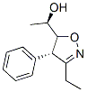 5-Isoxazolemethanol,3-ethyl-4,5-dihydro-alpha-methyl-4-phenyl-,(alphaR,4S)-(9CI) Structure