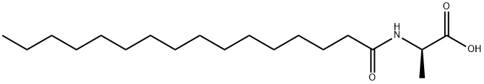 N-Hexadecanoyl-D-alanine Structure