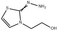 2(3H)-Thiazolone,3-(2-hydroxyethyl)-,hydrazone(9CI) 구조식 이미지